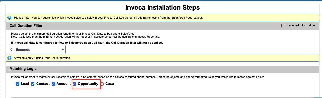 How do I report Revenue from Salesforce to Invoca?
